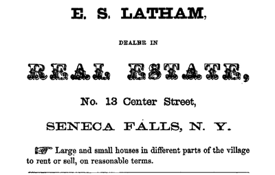 Signer #58, Lavinia Latham: “Susan B. Anthony's Grave"