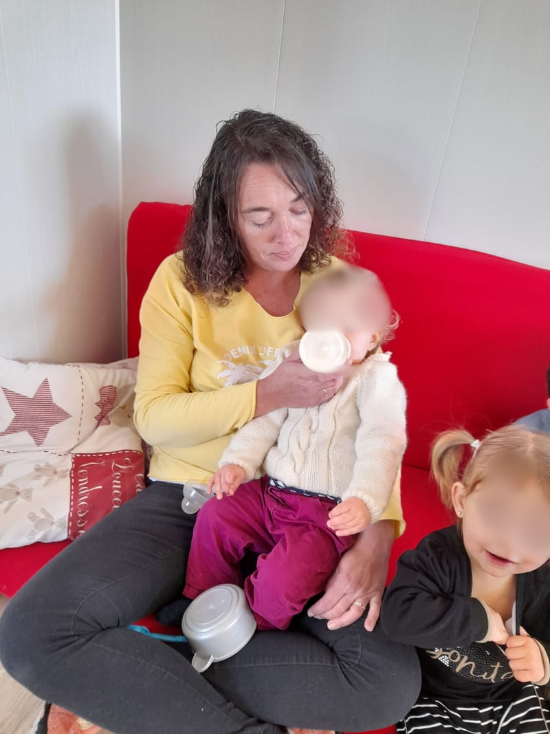 La MAM c'est aussi manger, dormir, se changer...