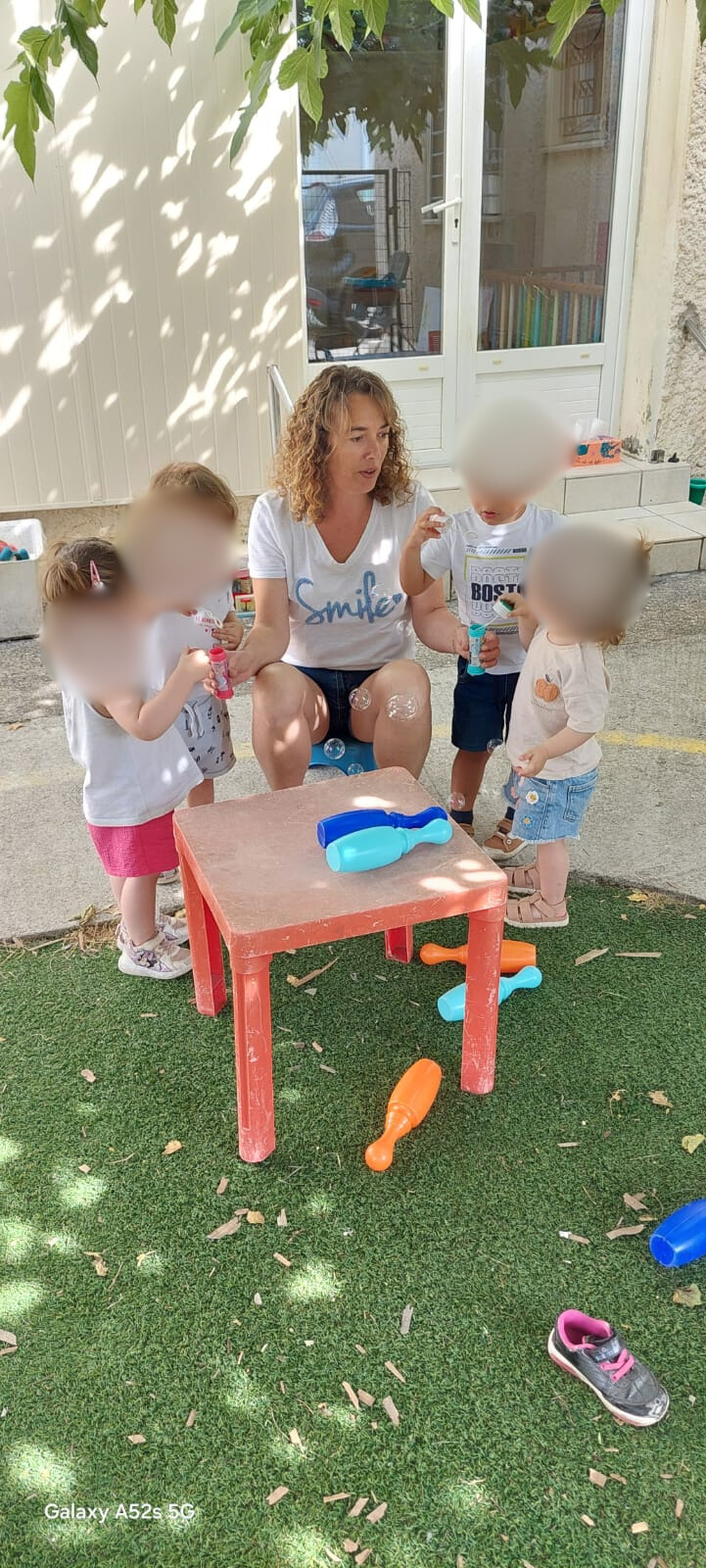 Nous faisons un maximum d'activités en extérieur