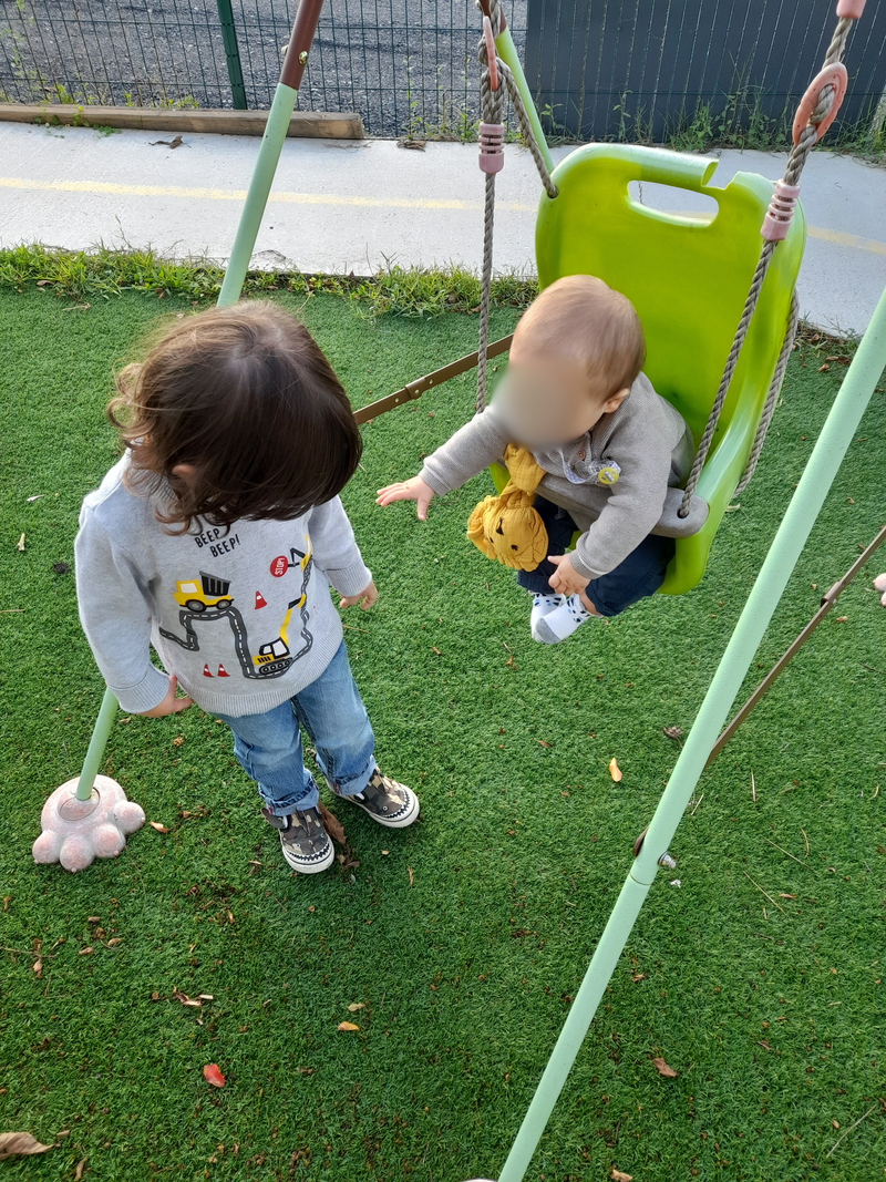Nous faisons un maximum d'activités en extérieur