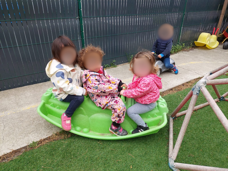 Nous faisons un maximum d'activités en extérieur