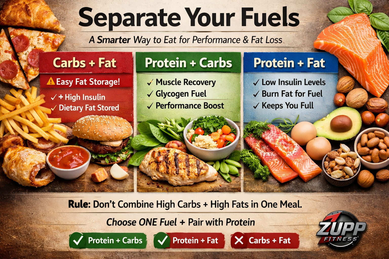 Separate Your Fuels: A Smarter Way To Fat Loss