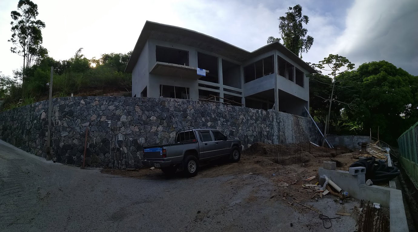 Construção residencial de alto padrão