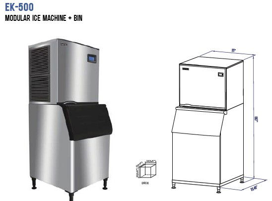 Evakool Ice Machines EK-280, EK-500, EK-1000