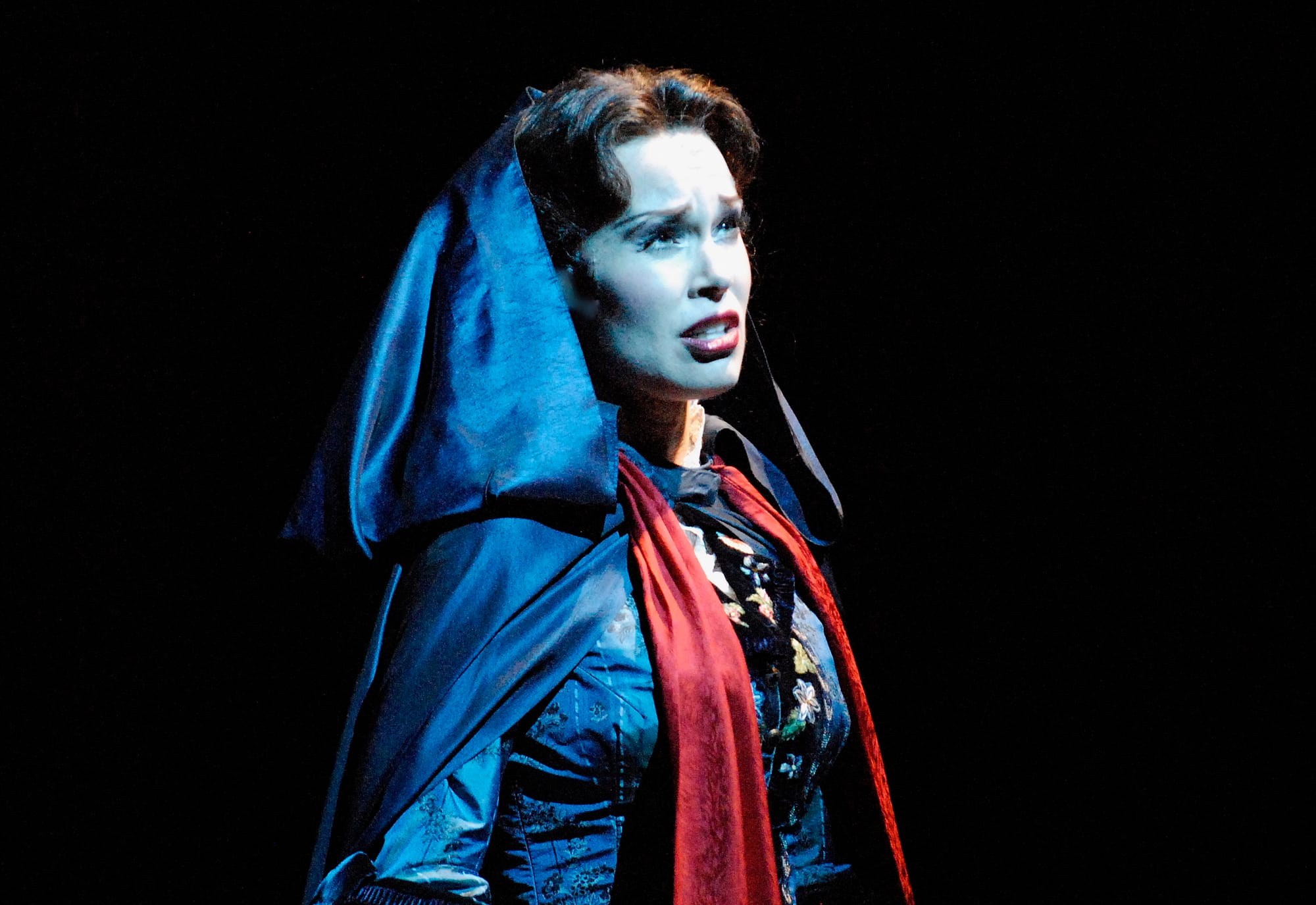 As Christine Daaé in The Phantom of the Opera