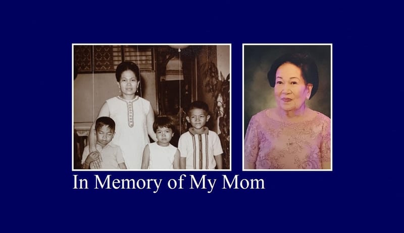 In Memory of My Mom
