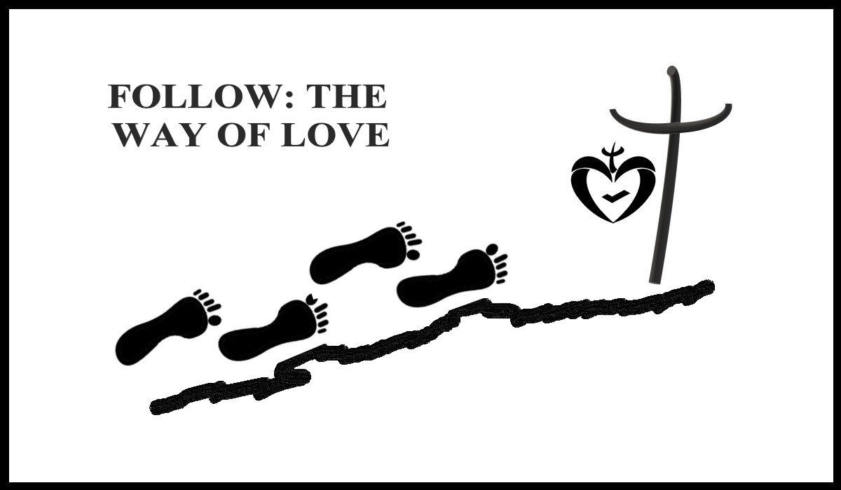 Faith Expression Artwork and 1 Corinthians 14:1 - “Follow the way of love….”