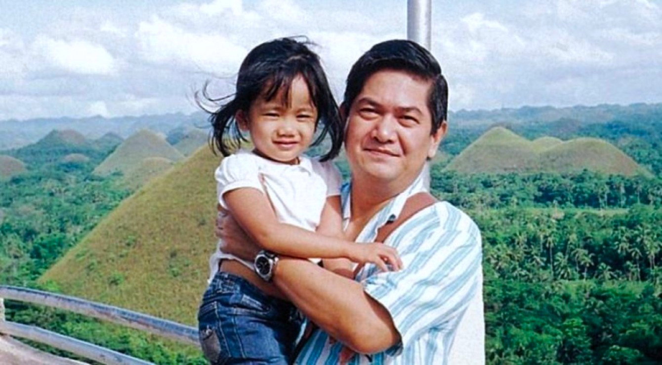 Little Angel Gabby and Alex Moises, Chocolate Hills, Bohol Province, Philippines