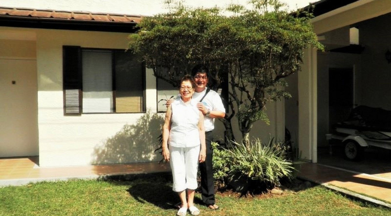 Alex Moises and My Dear Departed Mom, Leticia Moises, Subic Bay Freeport Zone, Philippines