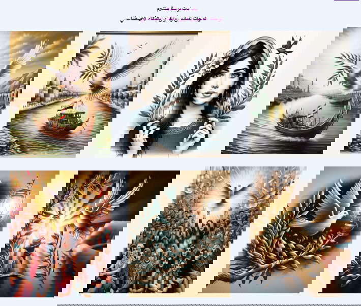 نرسم للسلام / بالذكاء الاصطناعي