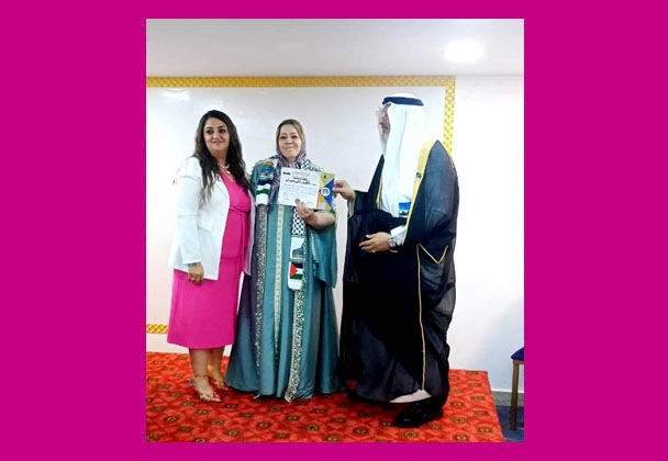 تكريم الباحثة والكاتبة زاهدة العسافي في مصر