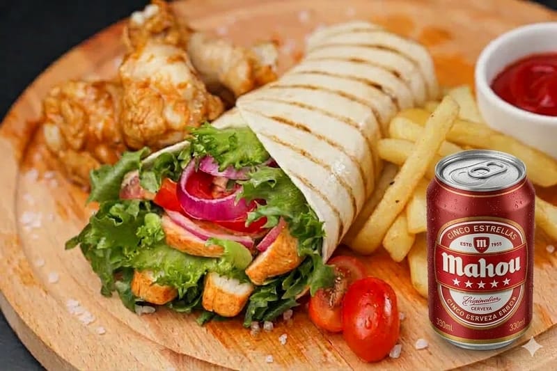 Combo Fajita o Burrito