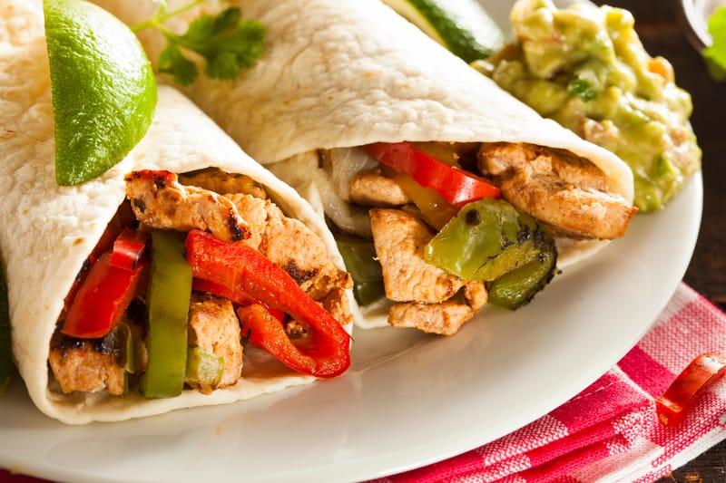Fajita de pollo