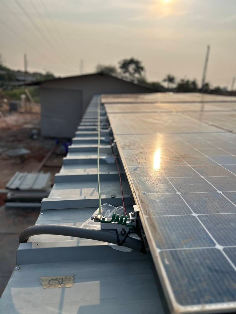 งานติดตั้งโซลาร์เซลล์ 5Kw. 3Phase เขาใหญ่ จ.นครราชสีมา TMC002