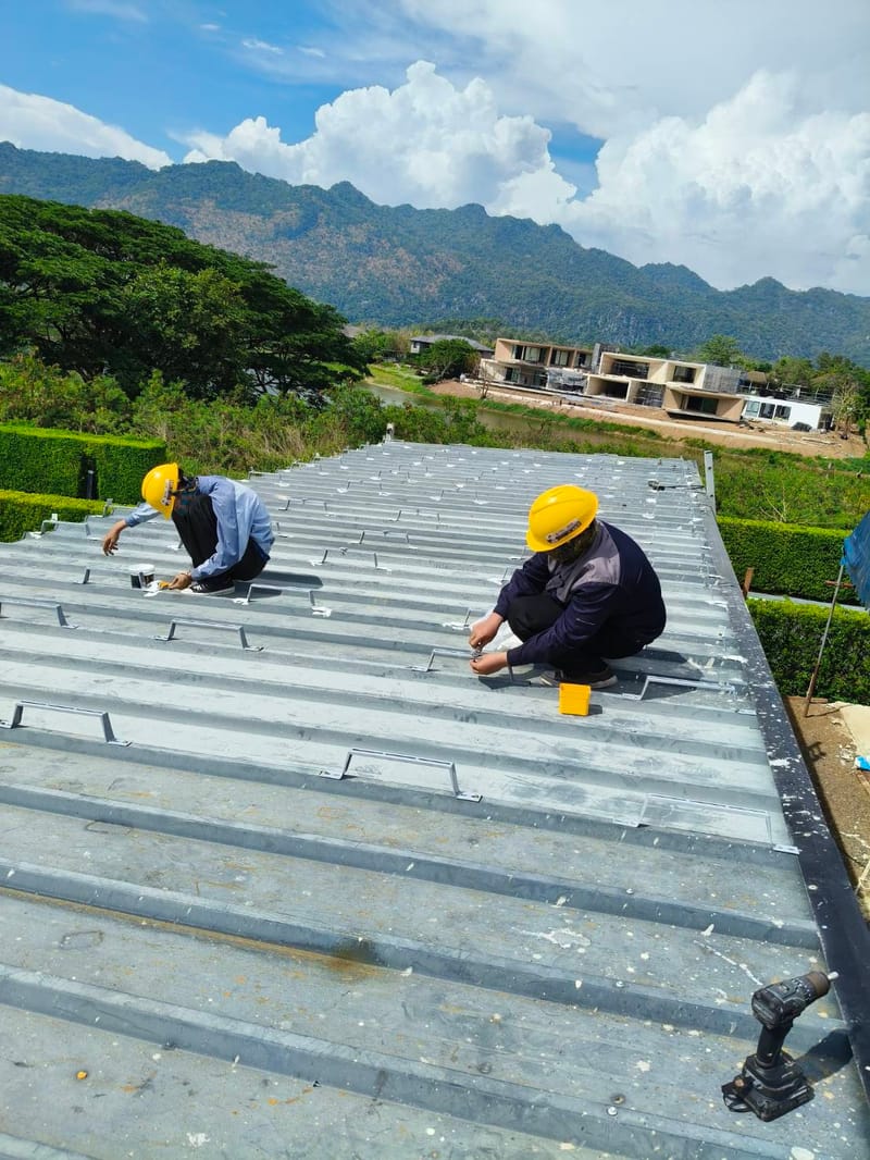 งานติดตั้งโซลาร์เซลล์ 5Kw. 3Phase เขาใหญ่ จ.นครราชสีมา TMC003