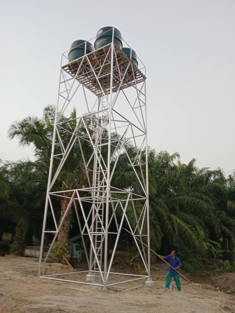 งาน Solar DC Pump 3Hp ต.นาซ่าว อ.เชียงคาน จ.เลย