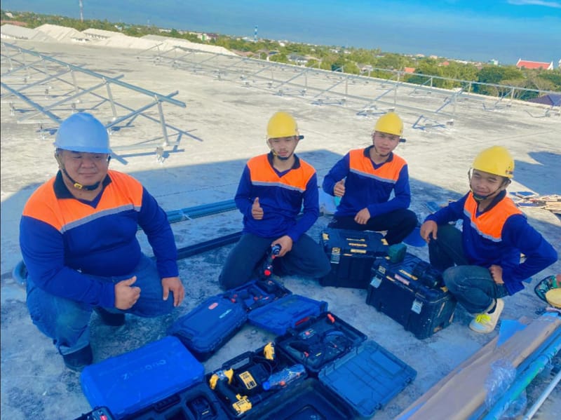 งานติดตั้งโซลาร์เซลล์ 30Kw. บ.ทวีมงคลก่อสร้าง จำกัด กทม.