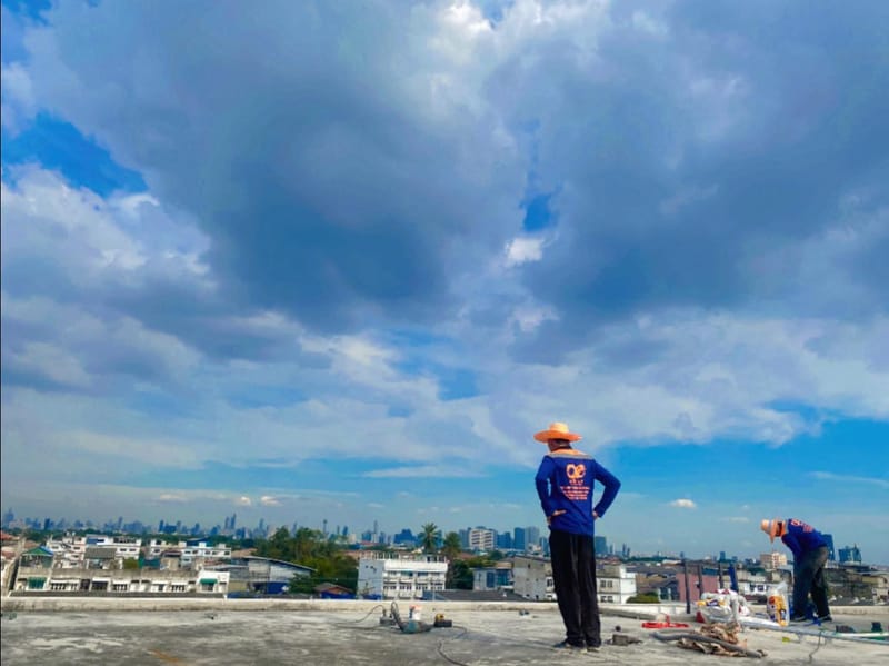 งานติดตั้งโซลาร์เซลล์ 30Kw. บ.ทวีมงคลก่อสร้าง จำกัด กทม.