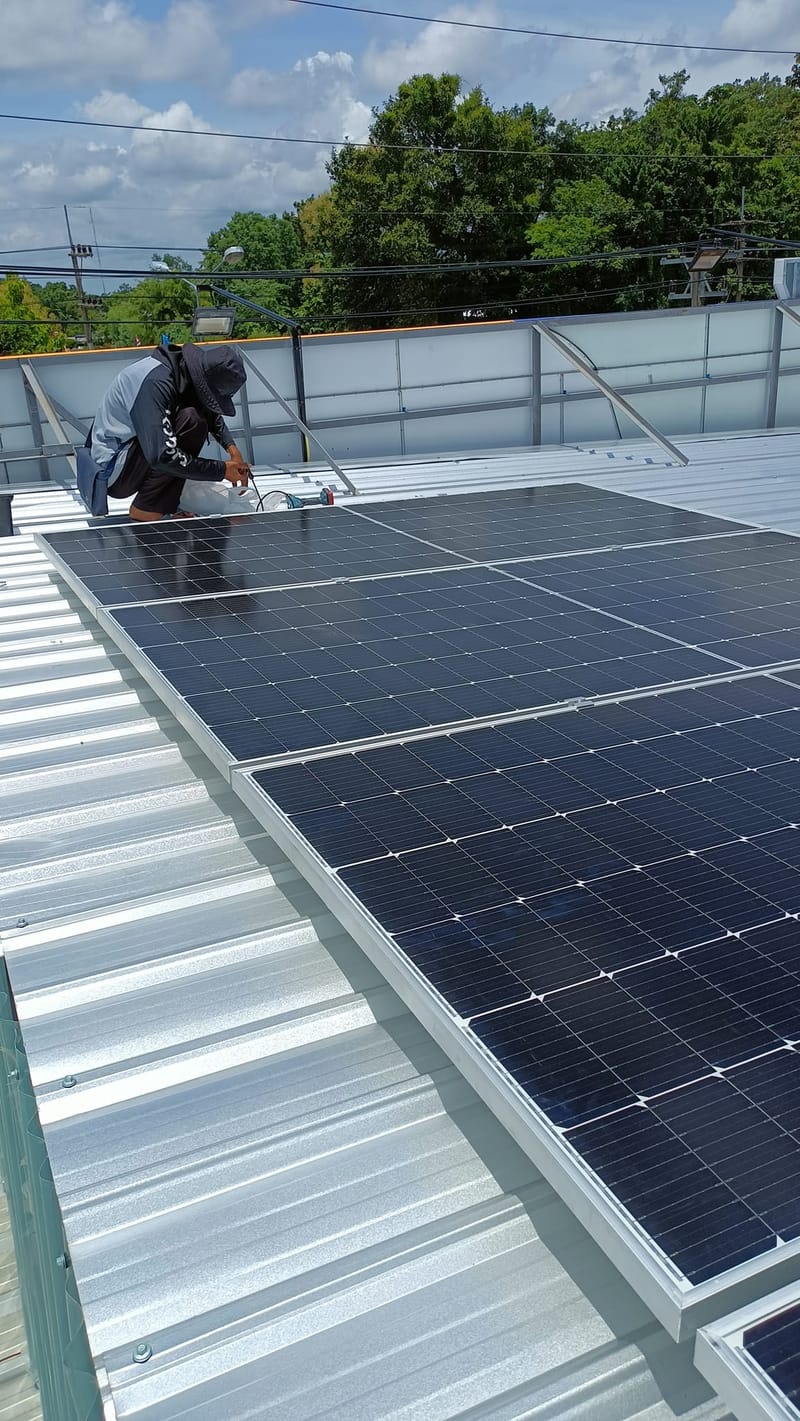 งานติดตั้งโซลาร์เซลล์ 5Kw. 3Phase เขาใหญ่ จ.นครราชสีมา TMC005