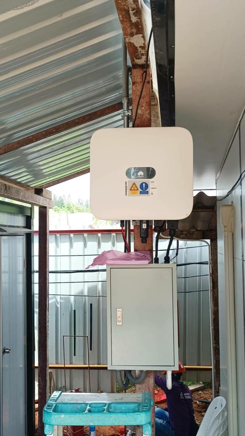 งานติดตั้งโซลาร์เซลล์ 5Kw. 3Phase อ.เมือง จ.นครราชสีมา TMC007