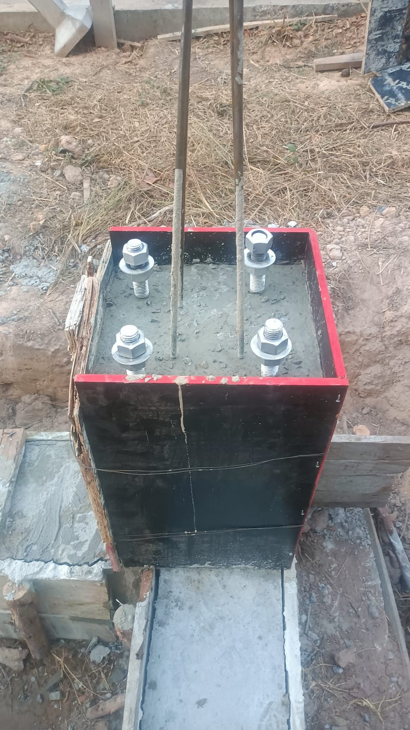 งานหอถังสูง พร้อมชุดSolar Submersible Pump 2Hp จ.อำนาจเจริญ ไซต์ที่2