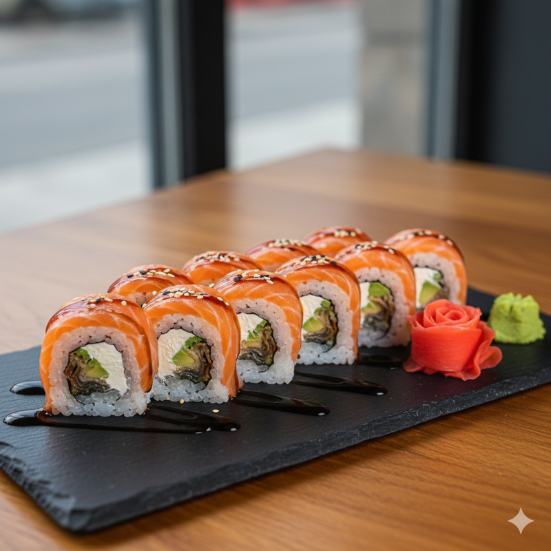 Salmon Queen Roll