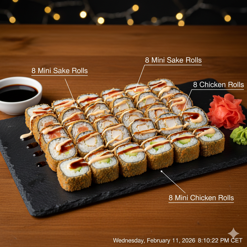 Mini Oko Roll Menü ( 24 Stk.)