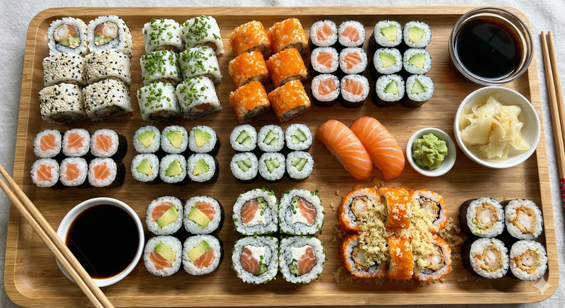 Happy Sushi Menü (74 Stk)
