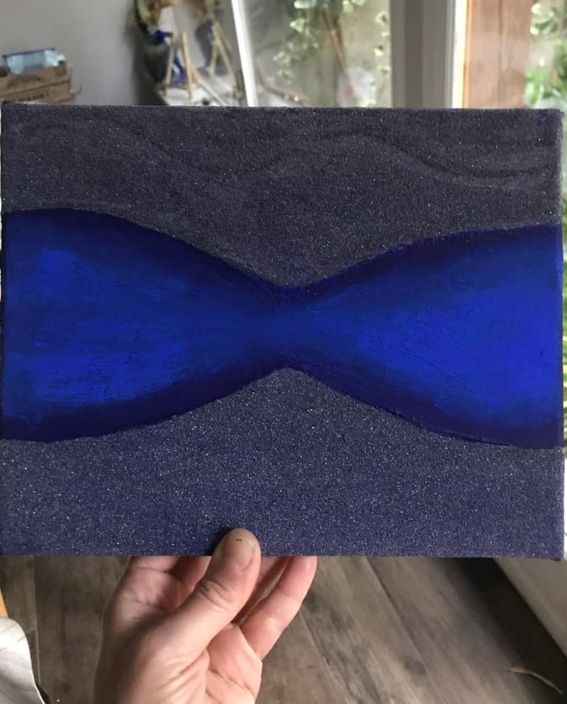 Quelques unes de mes oeuvres sur toile...