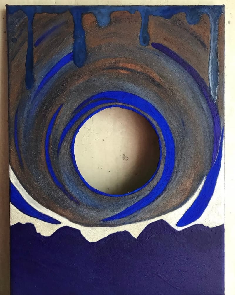 Quelques unes de mes oeuvres sur toile...