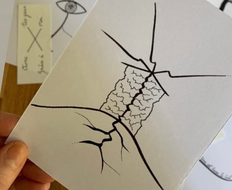 Quelques illustrations originales à l'encre de Chine 