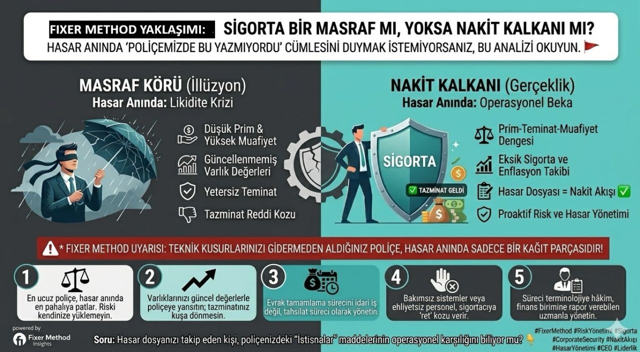 Sigorta Poliçeleri Bir Masraf Mı, Yoksa Nakit Kalkanı Mı?