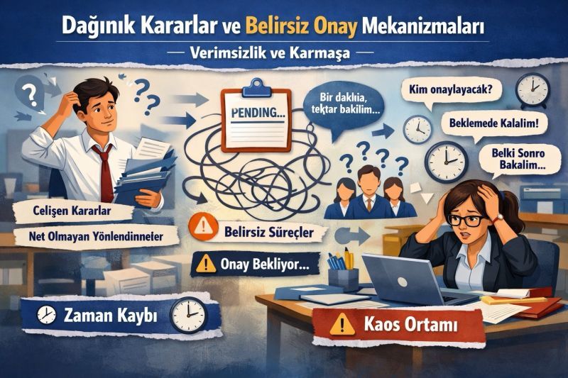 Dağınık Kararlar ve Belirsiz Onay Mekanizmaları