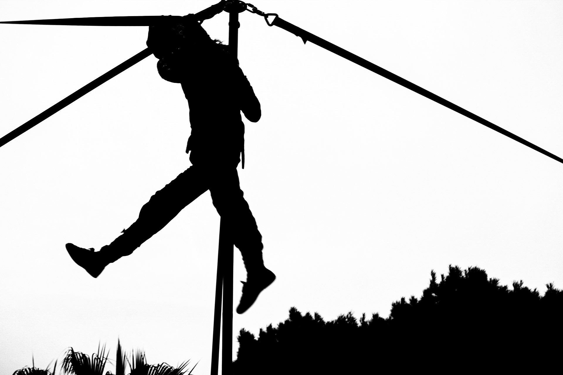 Spettacolo di circo all'aperto