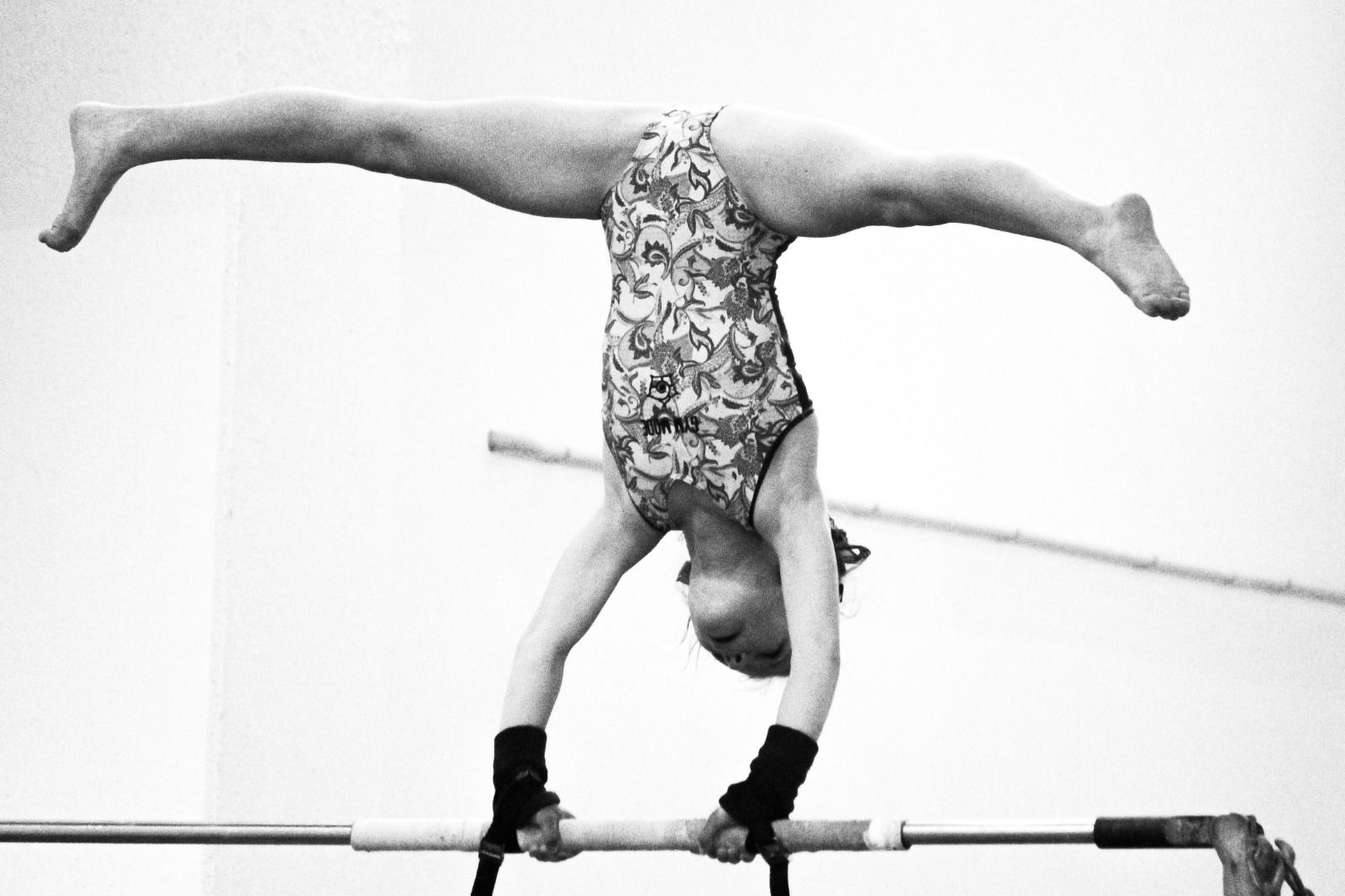 Allenamento di ginnastica artistica