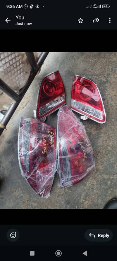 Rear light Lexus ES330 2005 #220,000NGN