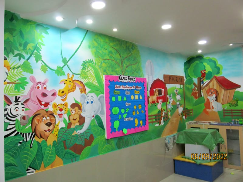 School Wall Mural