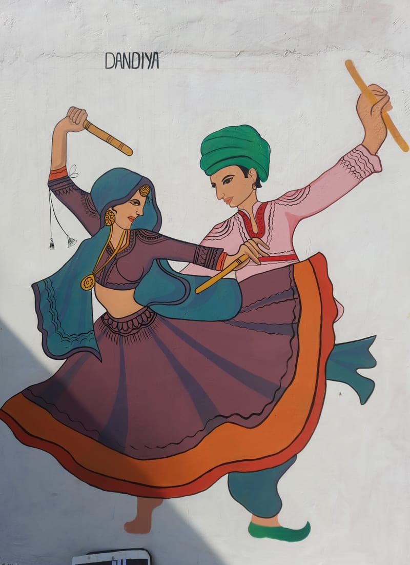 Dance classroom wall art