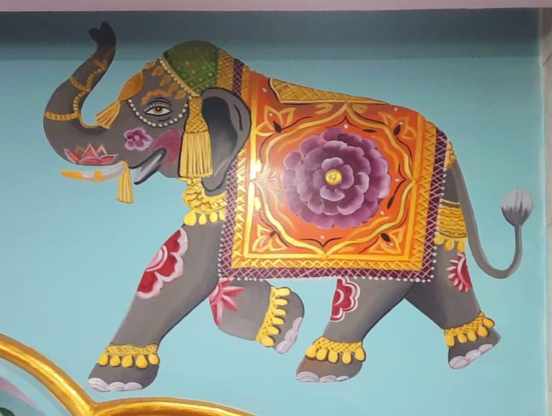 Temple Wall Art