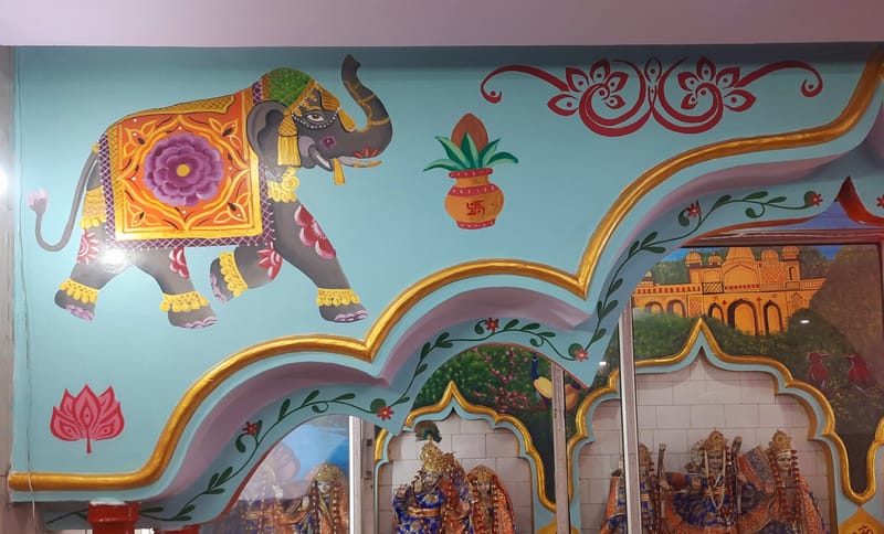 Temple Wall Art