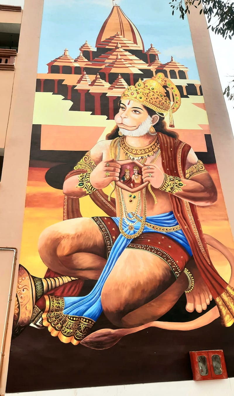 Multiple God Paintings 