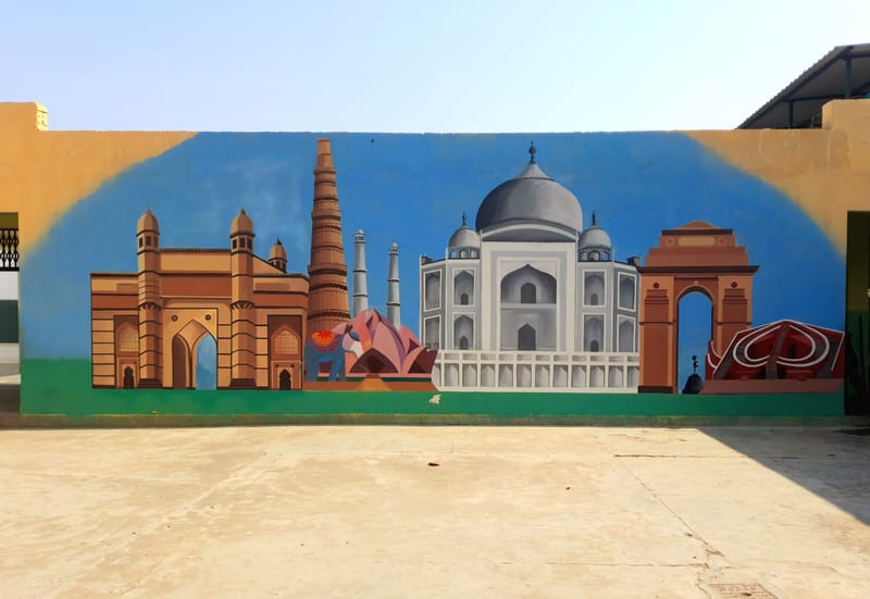 Professional Wall Graffiti Artist in delhi Ncr