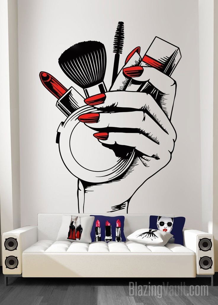 Parlour Graffiti wall art design 