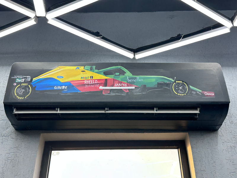 • Car Showroom Graffiti Specialist • Premium Automotive Wall Murals • Custom Sports Car Wall Art • Hand-Painted Automobile Sketches • Commercial Garage Wall Painting