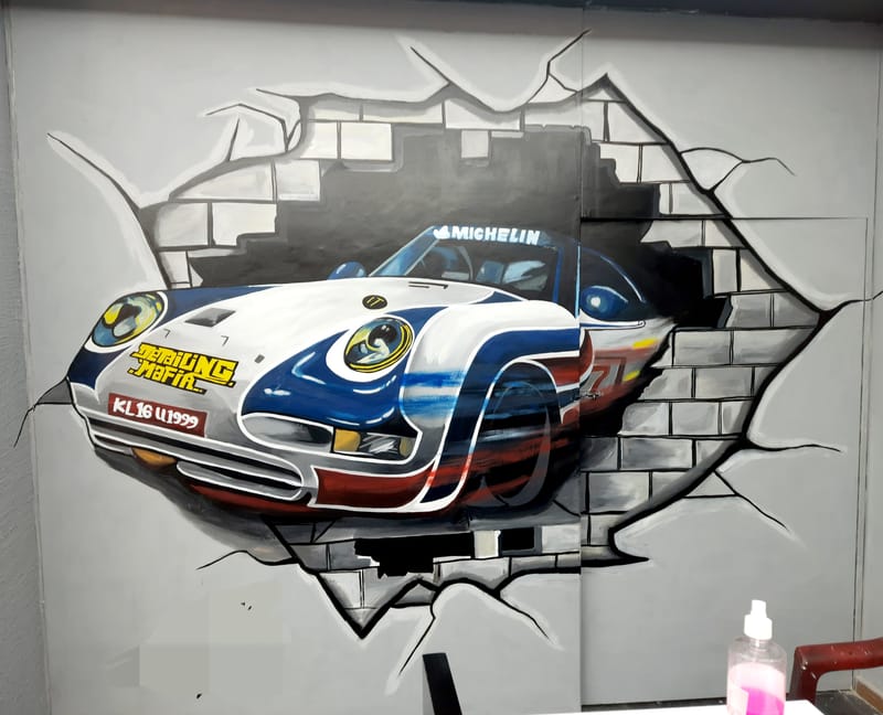 3D Graffiti Wall