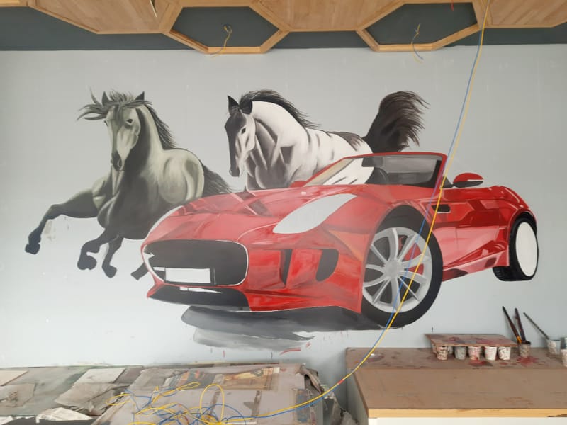 3D Graffiti Wall