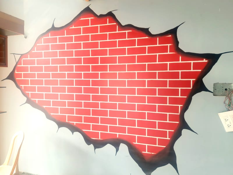 3D Graffiti Wall
