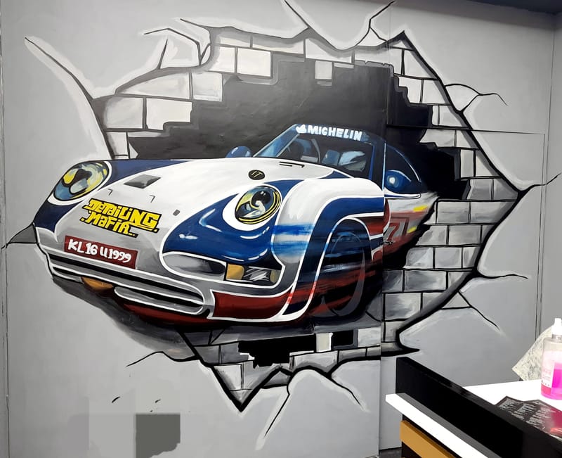 3D Graffiti Wall