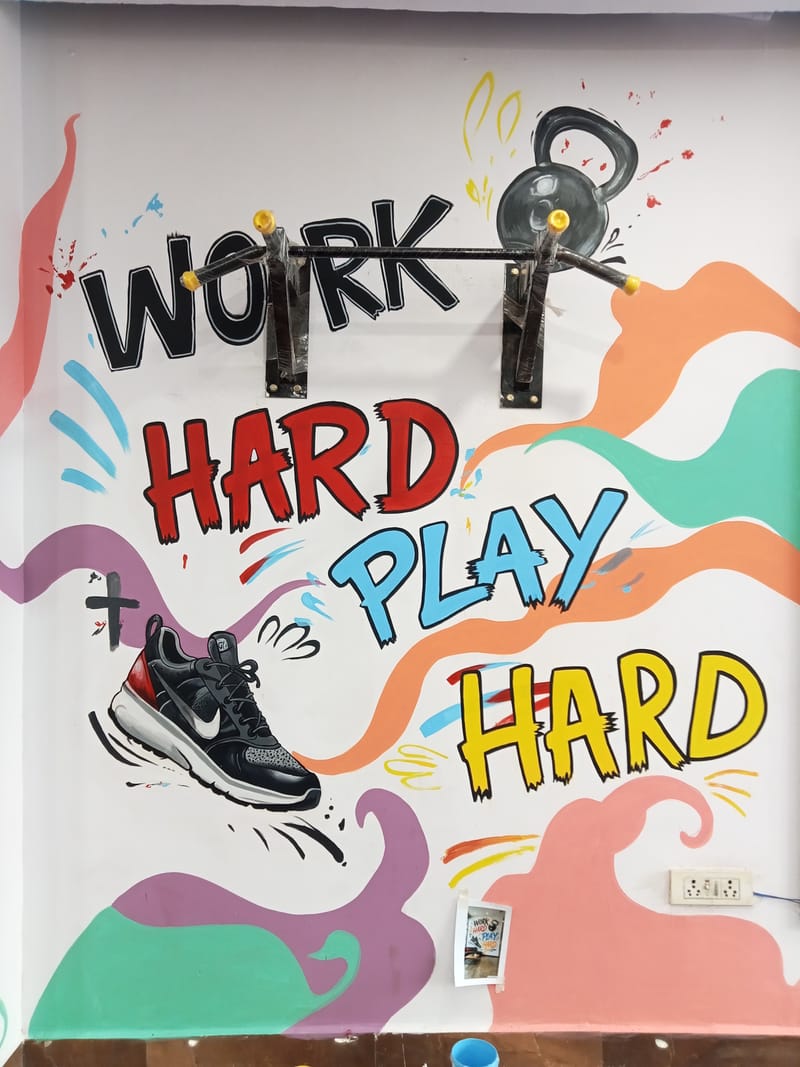 Judo Academy Graffiti Wall Art 