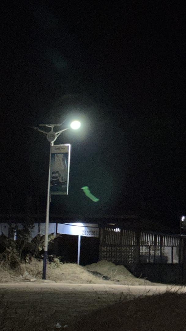 Solar Street Light Installation 